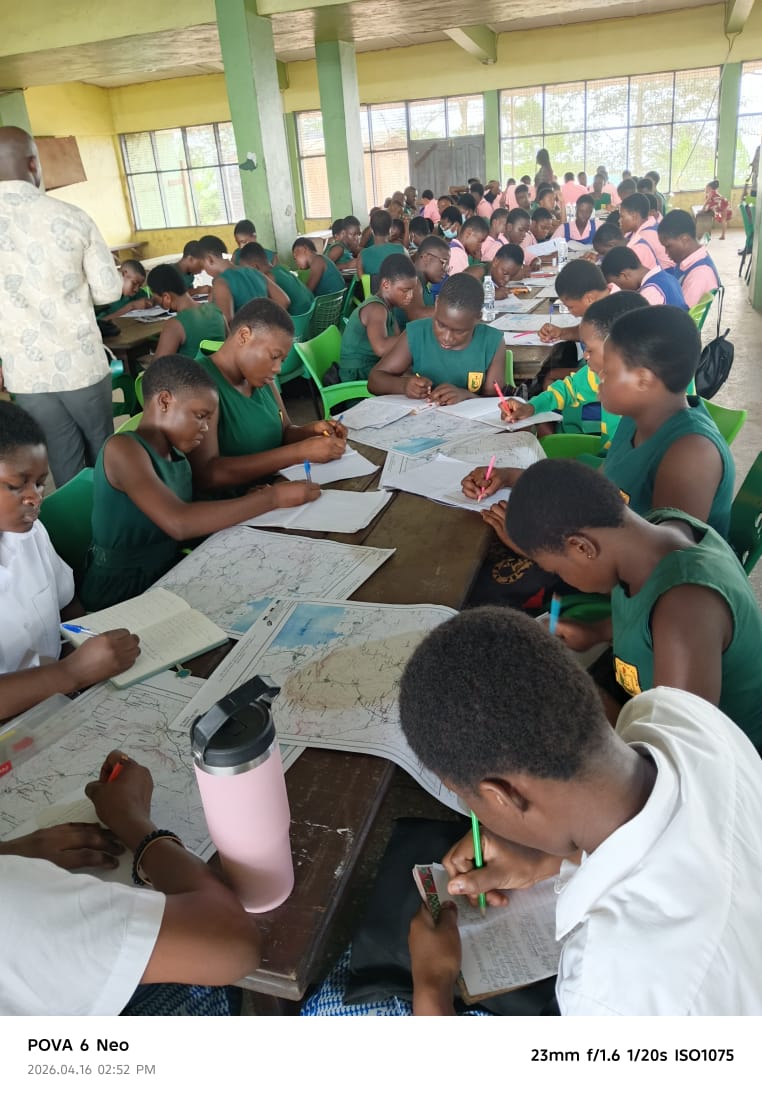 Counsellor guiding students through assessment