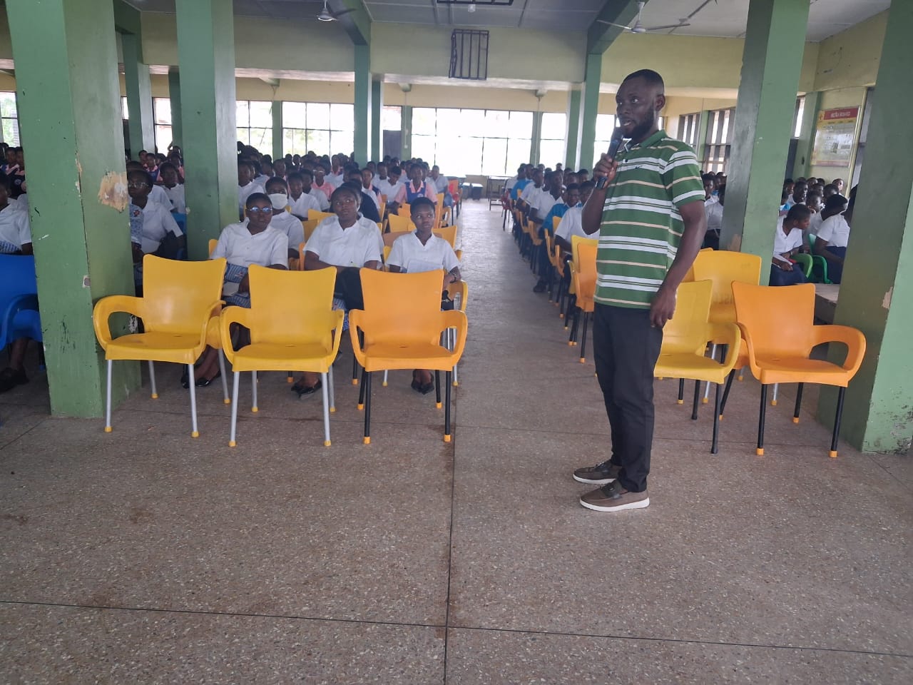 Students preparing for national exams