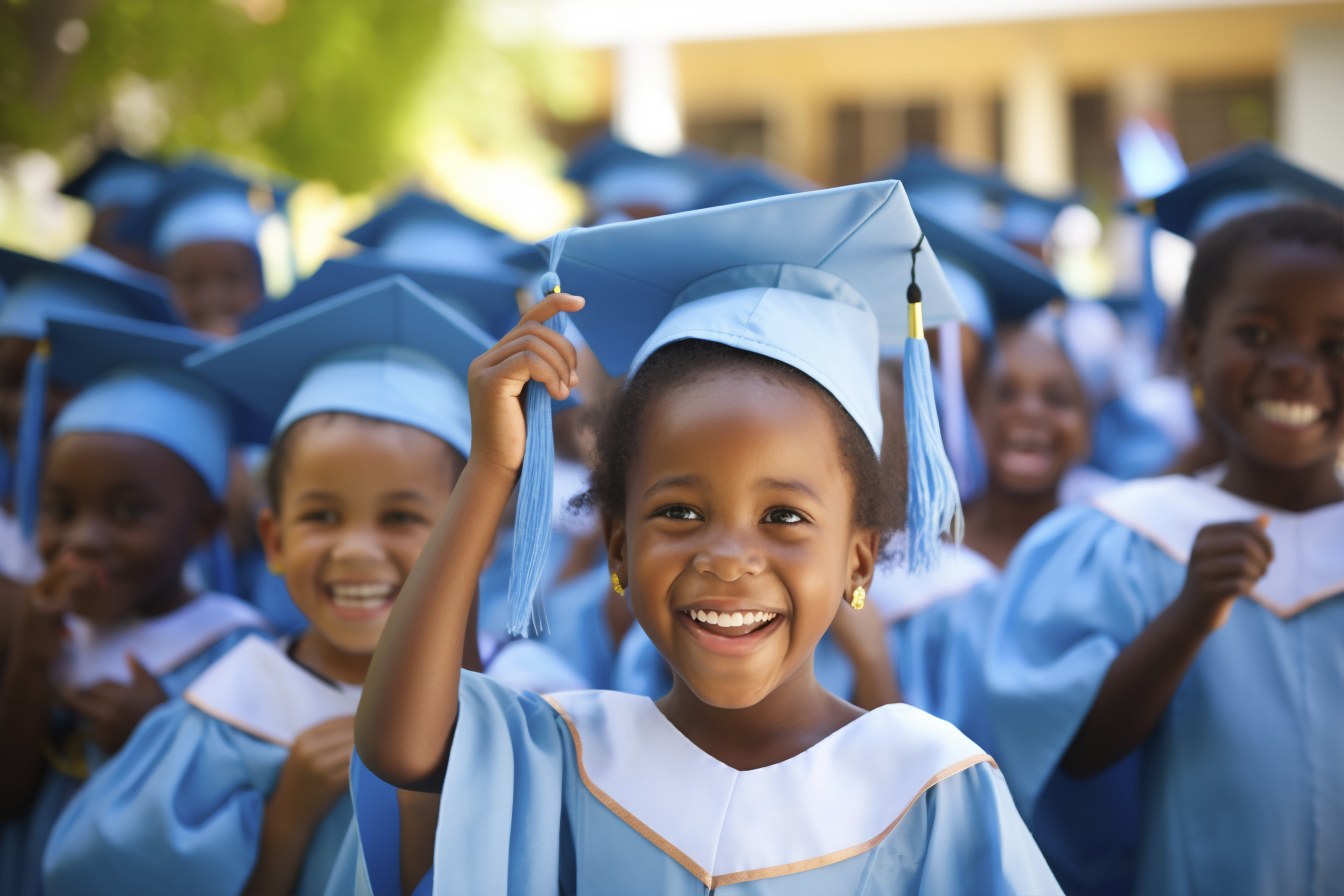 JHS students in Ghana